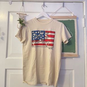 Keith tshirt American flag fits 8-13